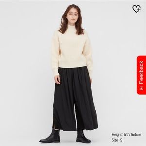 Uniqlo Gathered Skirt Pants